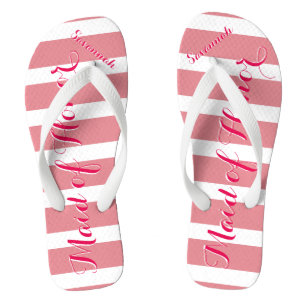 Chinelos Rosa personalizado ou qualquer cor da Madrinha de