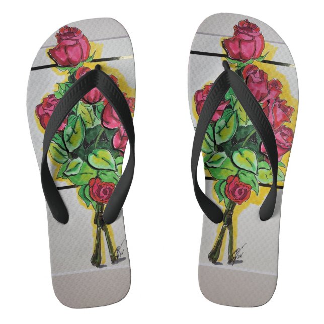 Chinelos rosas (Pé da cama)