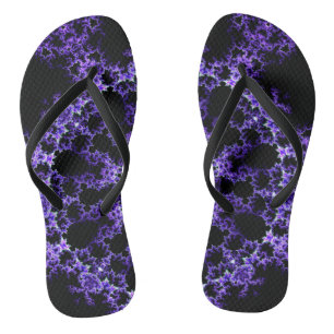 Chinelos Roxo especial e preto
