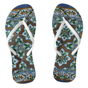 Chinelos Rustic Boho Pattern