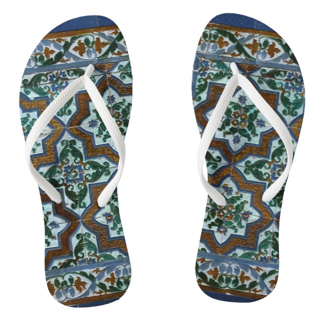 Chinelos Rustic Boho Pattern (Pé da cama)