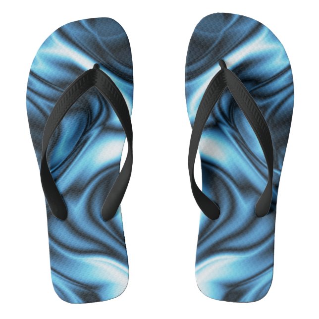 Chinelos Seda Azul (Pé da cama)