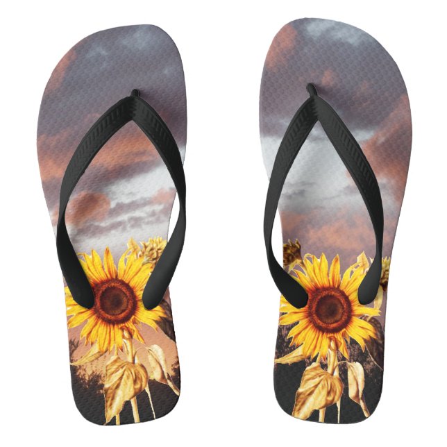 CHINELOS SFLOWERS E SUNSET DE VERÃO (Pé da cama)