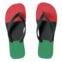 Sinalizador vermelho, preto e verde