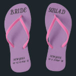 Chinelos Slippers de Bachelorette Personalizados<br><div class="desc">copiar latitude e longitude da pasta a partir de www.latpluslong.com</div>