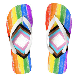 Chinelos Sneakers de alta definição do orgulho de progres