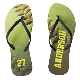 Chinelos Softbol Amarelo