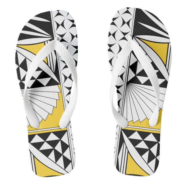 Chinelos Sol Sudoeste em Amarelo (Pé da cama)