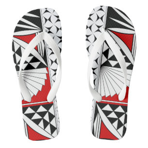 Chinelos Sol Sudoeste em Vermelho