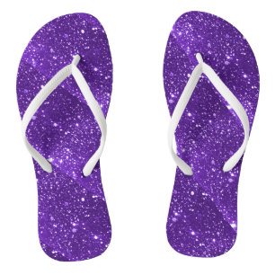 Chinelos Sparkle roxos