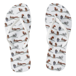 Chinelos Squirrel Frenzy (Escolha a Cor)