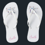 Chinelos Sra. Personalizável do Futuro<br><div class="desc">Excelente de presente para a noiva ser.</div>