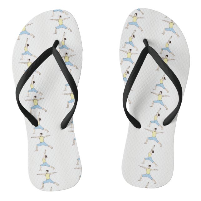 Chinelos Strand-Sandalen mit Yoga-Design (Pé da cama)
