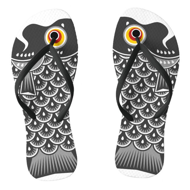 Chinelos Streamer Koinobori (Pé da cama)