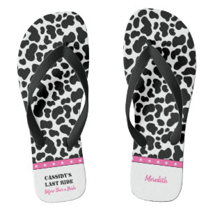 Chinelos Sua última Festa de solteira de Disco Cowgirl