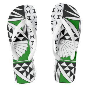 Chinelos Sudoeste do Sol em Verde