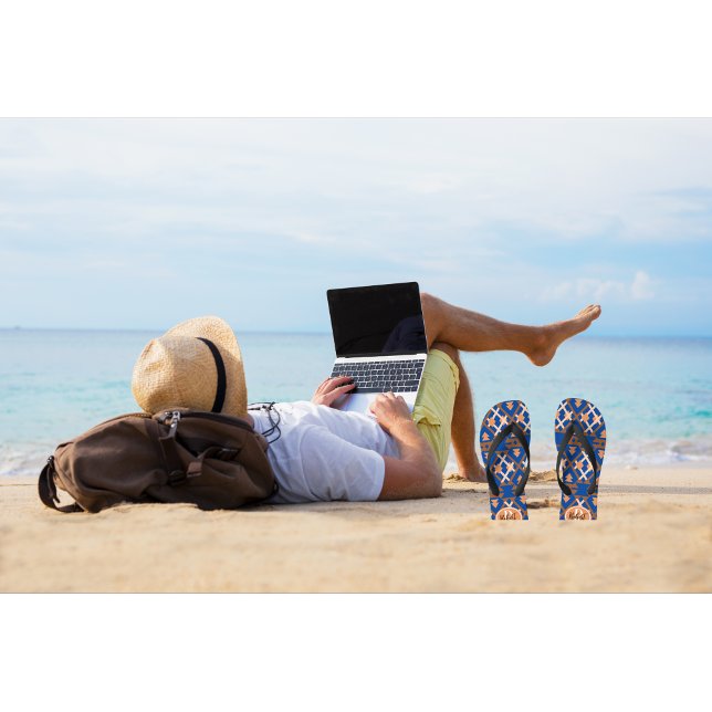 Chinelos Sudoeste Oasis Aztec Geométrico (Criador carregado)