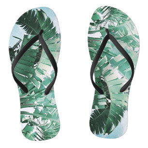 Chinelos Summer Viba Banana deixa verde-claro