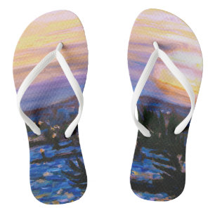Chinelos Sunset tropical