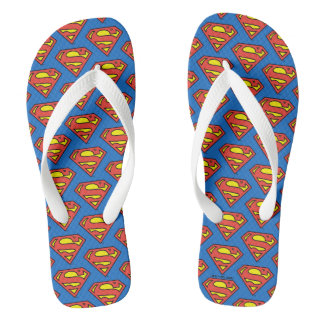 Chinelos Superman S-Shield | Logotipo clássico