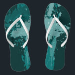 Chinelos Tabuleiro de Tinta Teal - Suprimento de Festa de c<br><div class="desc">A pintura lacrimogênea enfeita chinelos que fazem parte da design de casamento Splatter. O acessório de festa de casamento de chá de todas as estações é excelente para oferecer calçado de alternativo aos convidados de um casamento na praia. A tonalidade verde difere da que você imaginou? Mude! Procurando o Plano...</div>