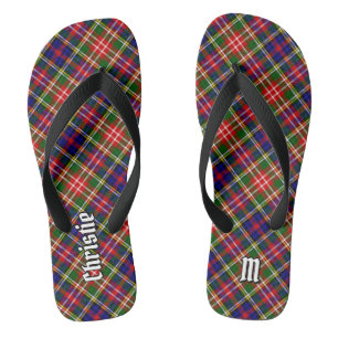 Chinelos Tartan do Clã Christie