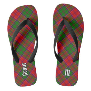 Chinelos Tartan do Clã Grant