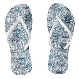 Chinelos Teste padrão do fuzileiro naval do vintage