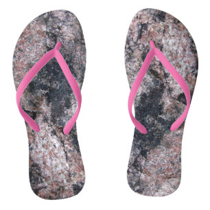 Chinelos Textura Rock Pinkish Nature