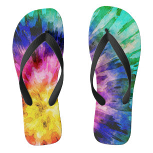 Chinelos Tie Dye
