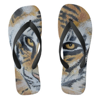 Chinelos Tiger Painting
