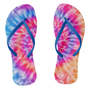 Chinelos Tinta Tie Dye