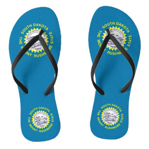 Chinelos Tirantes finos para adultos com a bandeira da Dako