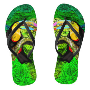 Chinelos Toucan Art