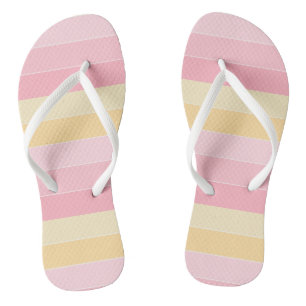 Chinelos Trendy Modelo Rosa Vanilla Amarelo Pastel Branco A