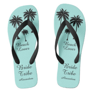 Chinelos Tribo Palm Tree Bride