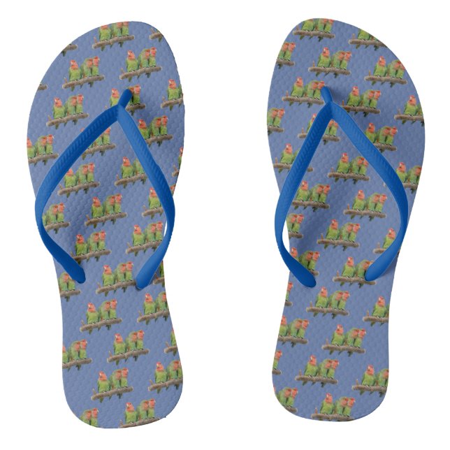 Chinelos Trio Flip Flops Tweet (Azul) (Pé da cama)