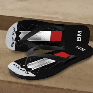 Chinelos Tuxedo Personalizados pelo Melhor Homem d