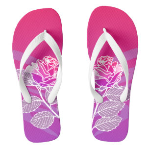 Chinelos Um rosa por qualquer outro nome.