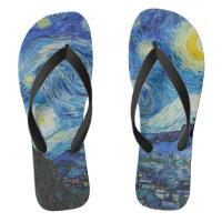 Van Gogh Starry Night. Impressionismo arte de vint