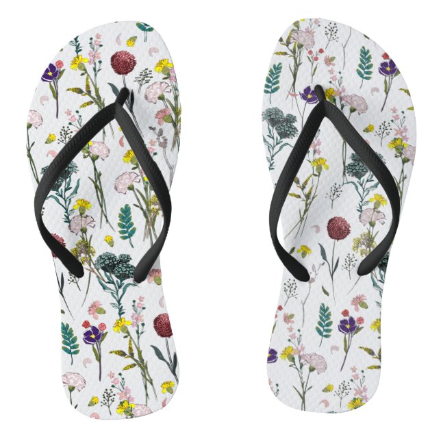 Chinelos Vibrante Flor Silvestre  (Pé da cama)