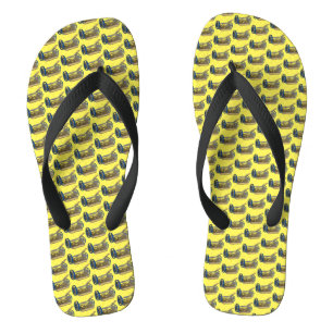 Chinelos Vintage Push Lawnmower Landscaper Landscape