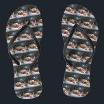 Chinelos Winter Chihuahua Caravan Christmas Adventure<br><div class="desc">Adotar a magia de uma noite de inverno nevada enquanto uma caravana desliza graciosamente através da paisagem iluminada pela lua. A beleza serena da neve escutadora e o brilho encantador da lua criam uma cena cativante,  prometendo uma aventura inesquecível de Natal cheia de calor,  alegria e memórias queridas.</div>