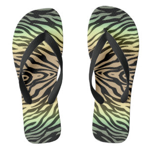 Chinelos Zebras na Floresta