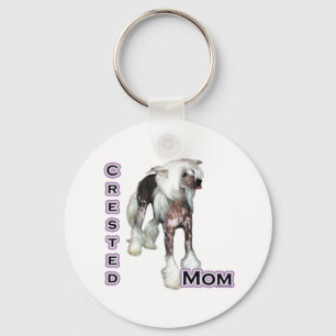 Chinês Crested Mãe 4 - Chaveiro