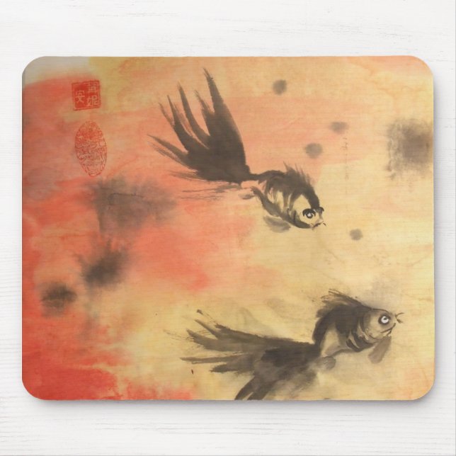 Chinês Golfish Mousepad (Frente)
