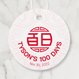 Chinês Tradicional Baby 100 Dias 百 Etiquetas 日 Pre