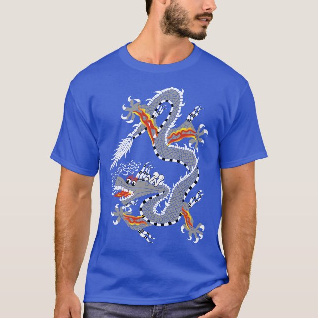 Chinese dragon T-shirt (Frente)