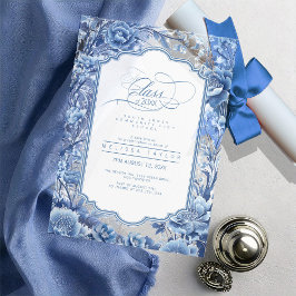 Chinoiserie Floral Border Graduation ID1098