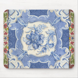 Chinoiserie Lotus Mousepad